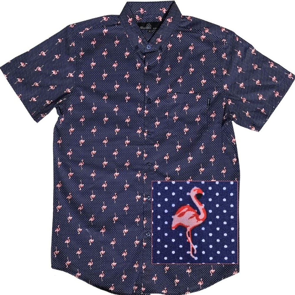 Dotted flamingo